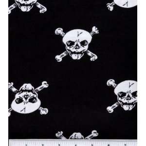  Snuggle Flannel Fabric Skulls