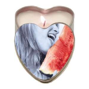  Heart tin suntouched hemp edible candle watermelon 4oz 