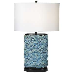  Prince of Tides Turquoise Table Lamp