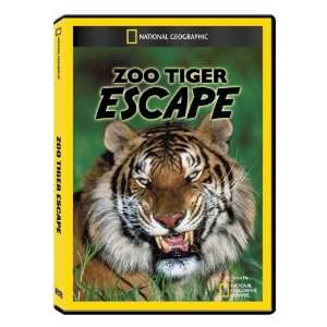  National Geographic Zoo Tiger Escape DVD Exclusive Toys 