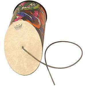  Remo SP 0716 9A 7 x 16 Angled Spring Drum (Tropical Leaf 