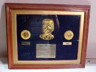 JFK COMMEMORATIVE COIN SET GOLD PLATED 1964 HALF DOLLAR  