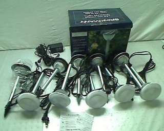   828 0302 T 10PK Stainless Steel LED Low Voltage Path Light Kit, 10 P