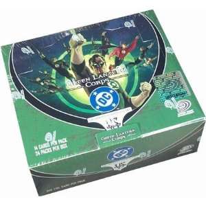  Vs. System Card Game   DC Green Lantern Corps Booster Box 