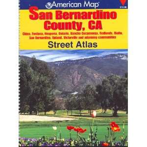  San Bernardino County, Ca Street Atlas (American Map 