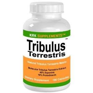  Tribulus Terrestris 180 Capsules 450mg KRK SUPPLEMENTS 
