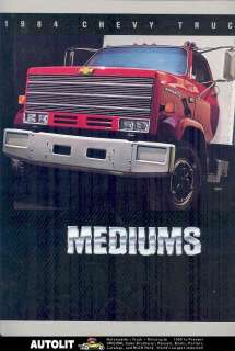 1984 Chevrolet 50 60 70 Medium Duty Truck Brochure  