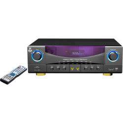PylePro PT980AUH A/V Receiver   350 W RMS   7.1 Channel   Gray, Black 