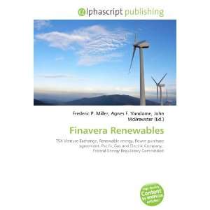  Finavera Renewables (9786132708618) Books