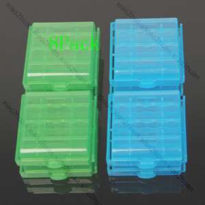 Hard Plastic Case Holder Storage Box AA AAA Battery  