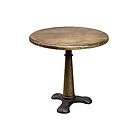 22 Rockwell Round End Table adjustable high 24 up to 39 solid wood 