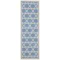 Blue/ Beige Indoor Outdoor Rug (24 x 911 