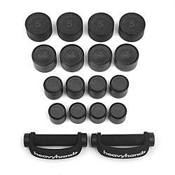 Heavyhands Megapack Exercise Weight Set with Case  