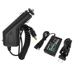 Car and Home / AC / Wall Power Adapter Charger for Sony PSP 