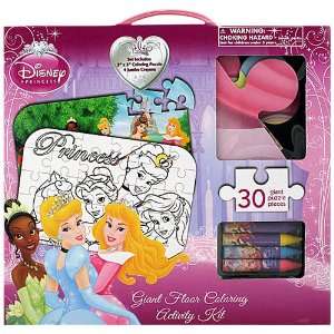 Disney Princess Giant Floor Coloring Activity Kit 