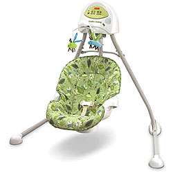 Fisher Price 2 in 1 Cradle n Swing in Scatterbug  