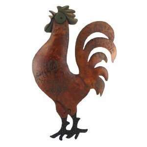  Metal Rooster Wall Decor 29x17