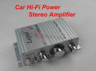 Car Hi Fi CD  MP4 Speaker Stereo Amplifier FM Radio  