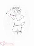   or inches measure from the outer shoulder down to the elbow