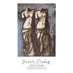  Double Venus in the Sky at Night by Jim Dine 22x37 