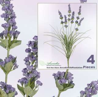 FOUR 21 Lavender Silk Flower Artificial Plants 250BL  