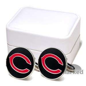  Chicago Bears NFL Logod Executive Cufflinks w/Jewelry Box 