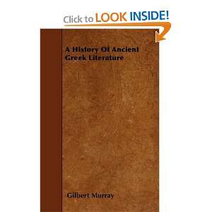  A History Of Ancient Greek Literature (9781445585826 