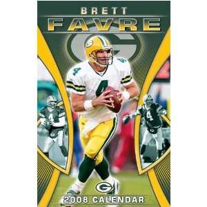  Brett Favre 2008 Poster Calendar