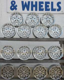   Cherokee Wagoneer OEM Gold Mesh Lacy Wheel Rims 1993 1994 1999 9011