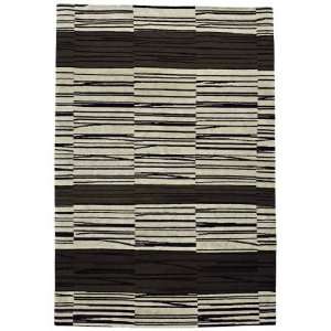  Due Process Adaptations Static Coffee 9x12 Area Rug
