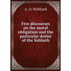  Five discourses on the moral obligation and the particular 
