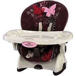 Fisher Price SpaceSaver High Chair in Mocha Butterfly  