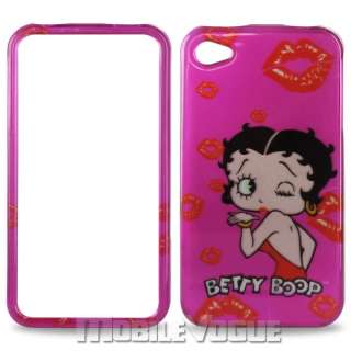 Betty Boop Hard Cover Case for Apple iPhone 4/4S  