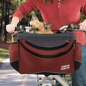 Sporty Pet Bike Basket Dog Cat 15 LB Bike Carrier Bicycle Tote bag w 
