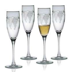 Susquehanna Glass Sonoma Champagne Flutes (Set of 4)  