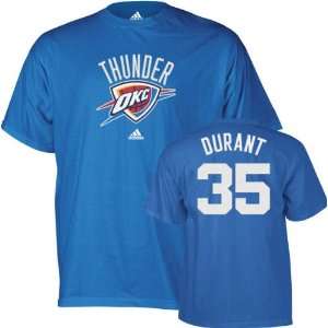  Kevin Durant adidas Name and Number Oklahoma City Thunder 