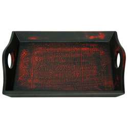 Wooden Black Calligraphy Tray (China)  