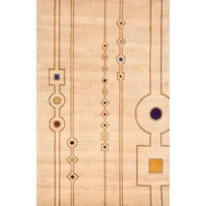  Momeni Rugs New Wave Collection NEWWANW101IVY96D6 Ivory 9 