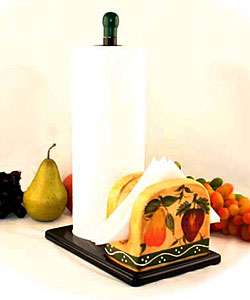 Tuscan Collection Towel and Napkin Holder  