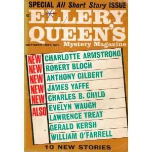  Ellery Queen Mystery Magazine October 1966 Anthony Gilbert, Gerald 