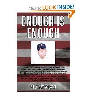  Enough is Enough (9781449056919) Billy Ray Wilson Books