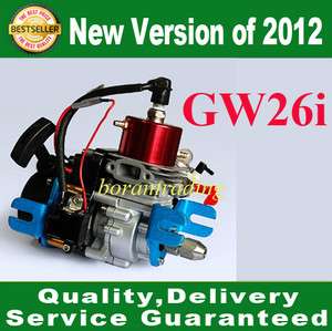 Newest CRRCPro GW26i 26cc Engine for RC Boat,26cc motor  