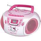 Hello kitty boombox kt2028A Stereo AM/FM/CD/Casse​tte player/recorde 