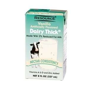  Nestle Resource Dairy Thickened Beverage Vanilla Nectar 8 