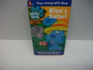   Blues Safari Kids VHS blue dog Cartoon video tape 097368395336  