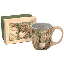 LANG Coffee + Tea Mug Heart of Kindness w/ art by Susan Winget w 