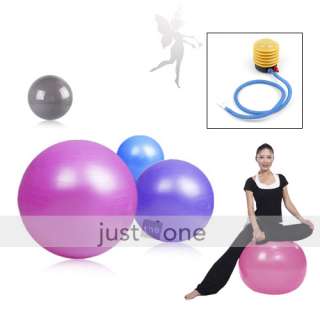 Yoga Gym Pilates Fitness Tool Exercise Ball 75cm + Pump  
