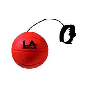 Basketball   Stress reliever ball with wrist strap for bounce action 