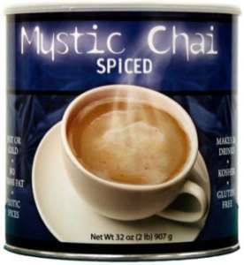 Mystic Chai Spiced Tea   12 lbs (six 2lb cans)  
