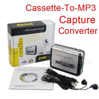 D2056D USB Cassette to  Converter Capture Tape to PC Audio Music 